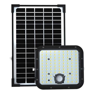Solcellstrålkastare med sensor LED/30W/6,4V 4000K + fjärrkontroll