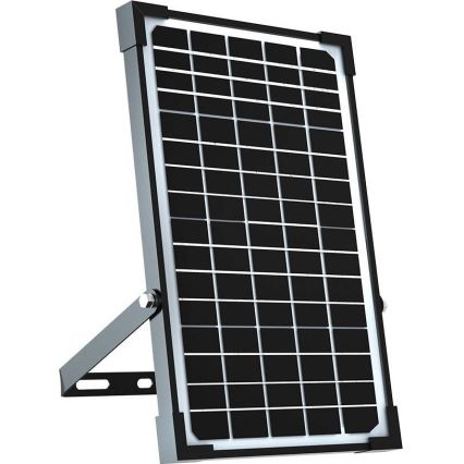 Solcellstrålkastare med sensor LED/30W/6,4V 6400K + fjärrkontroll