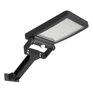 Solcellstrålkastare med sensor LED/5W/3,7V 4000K IP54 svart