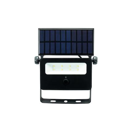 LED Solcellstrålkastare med rörelse- och skymningssensor NOCTIS LED/2W/1800 mAh 3,7V 6000K IP65