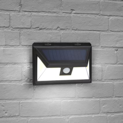 sol vägglampa med sensor  LED/5W/5,5V IP65