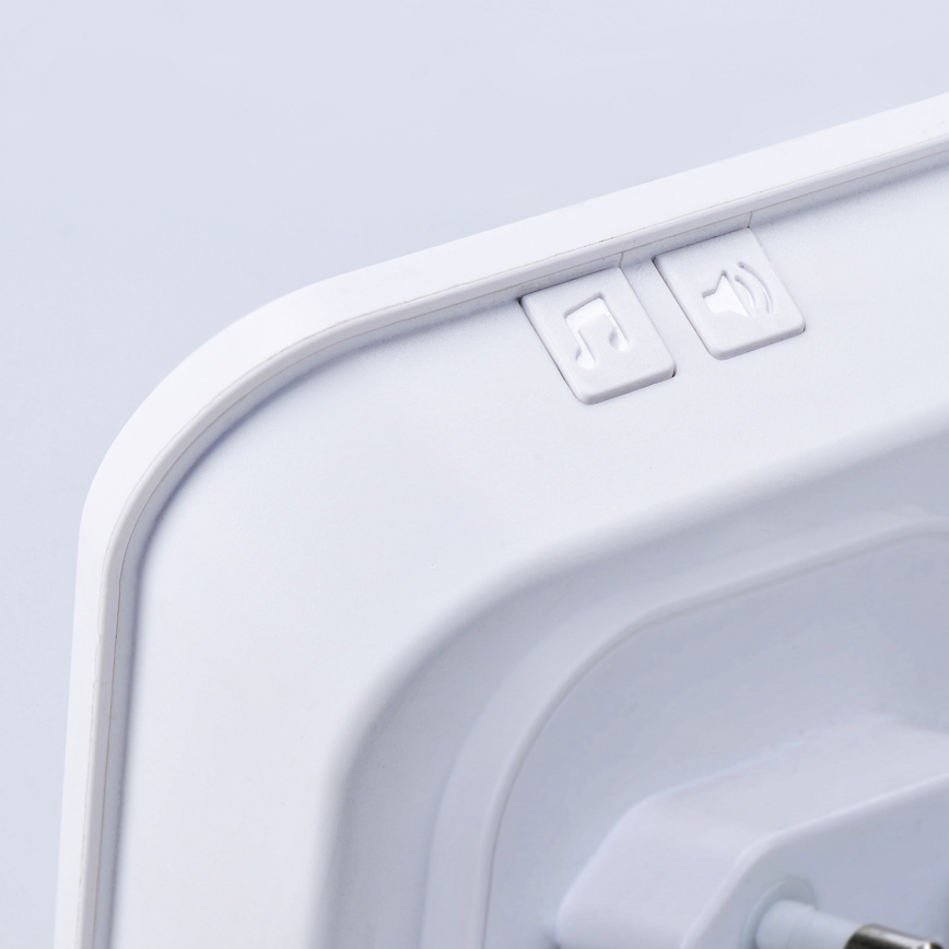 Alarm 230V with wireless motion sensor 3xAAA/5V vit