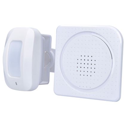 Alarm 230V with wireless motion sensor 3xAAA/5V vit