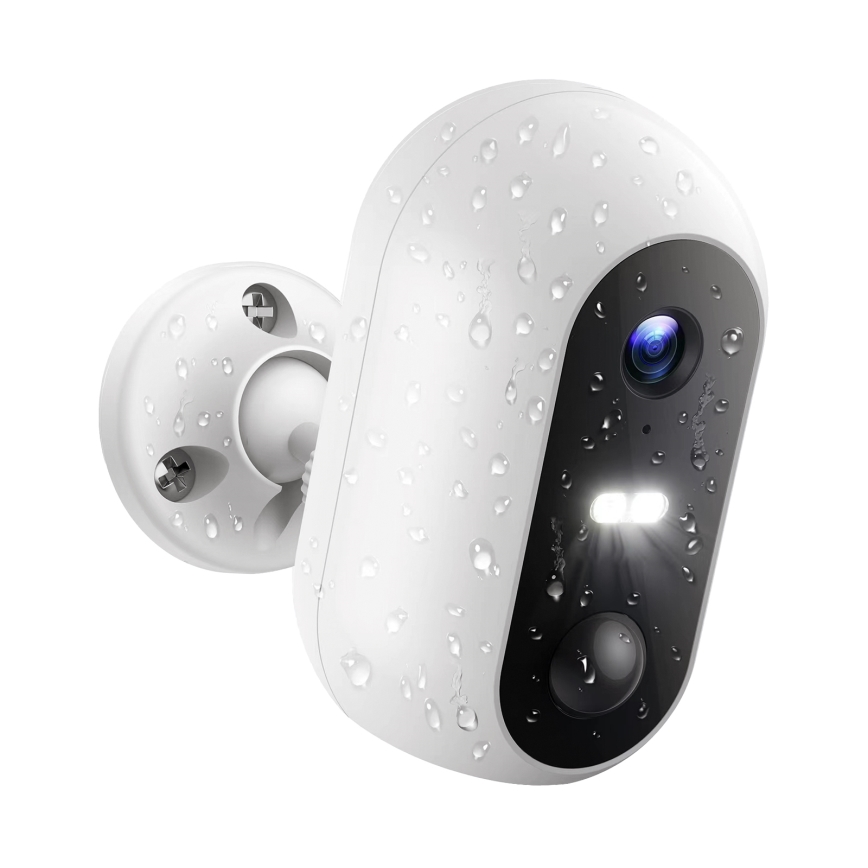 Smart utomhus IP-kamera med solcellspanel 1080p Full HD 9600 mAh IP54 Wi-Fi Tuya