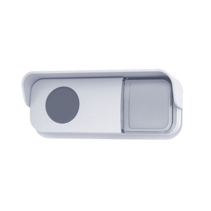 Trådlös batteridriven dörrklocka 3V/3xAA IP44 vit