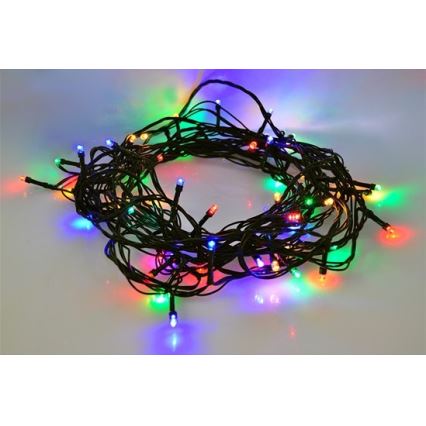 LED julkedja för utomhusbruk 100xLED/8 funktioner IP44 13m Flerfärgad