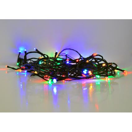 LED julkedja för utomhusbruk 200xLED/8 funktioner IP44 25m Flerfärgad