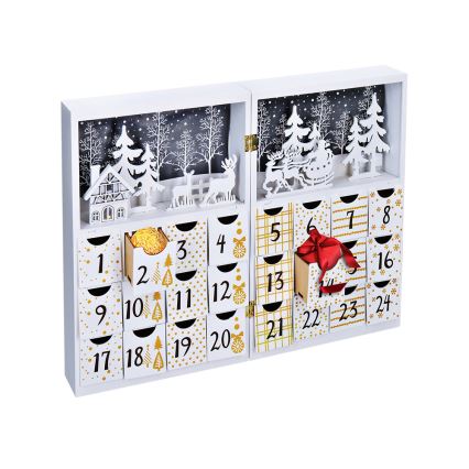 LED Adventskalender LED/2xAAA