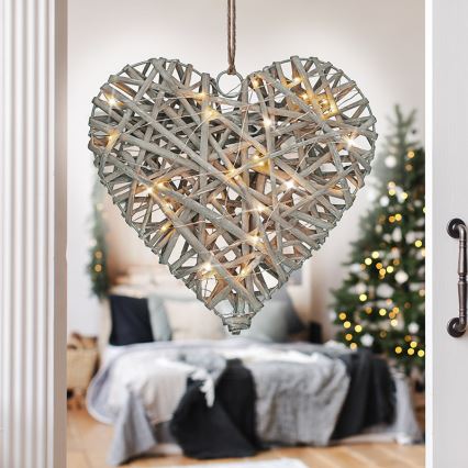 LED Juldekoration LED/2xAA rotting