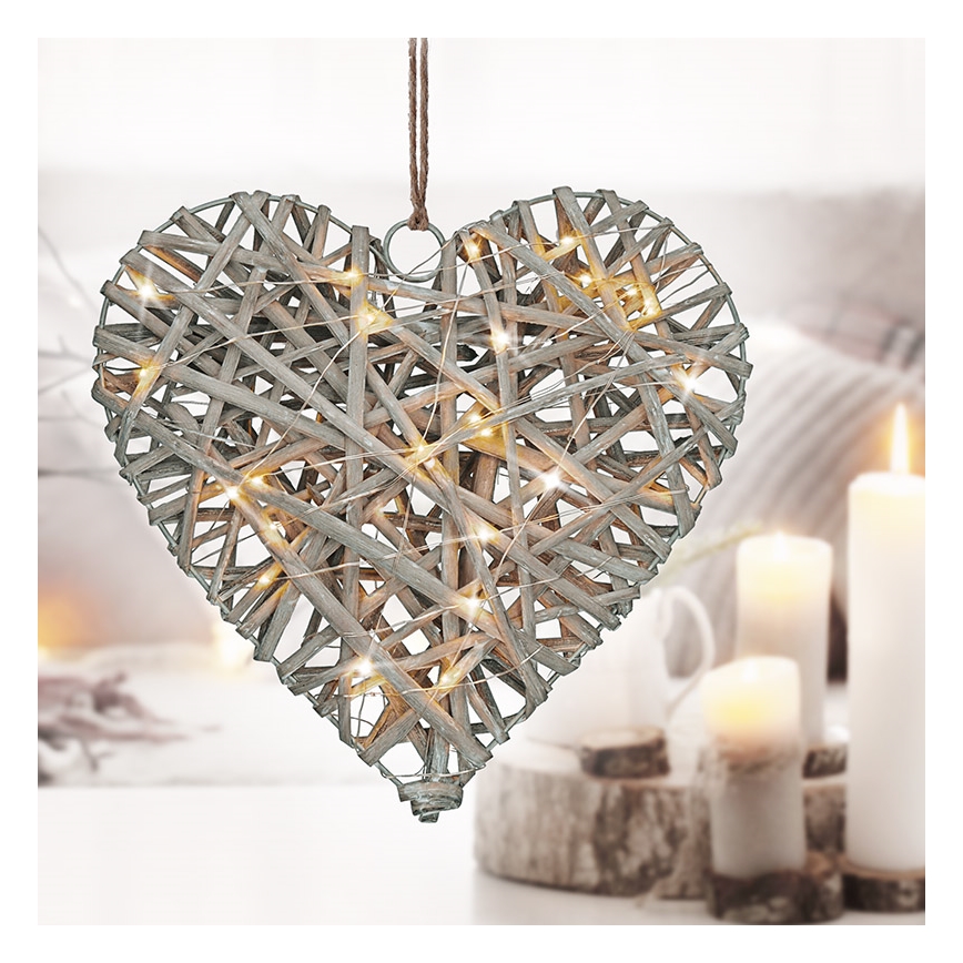 LED Juldekoration LED/2xAA rotting