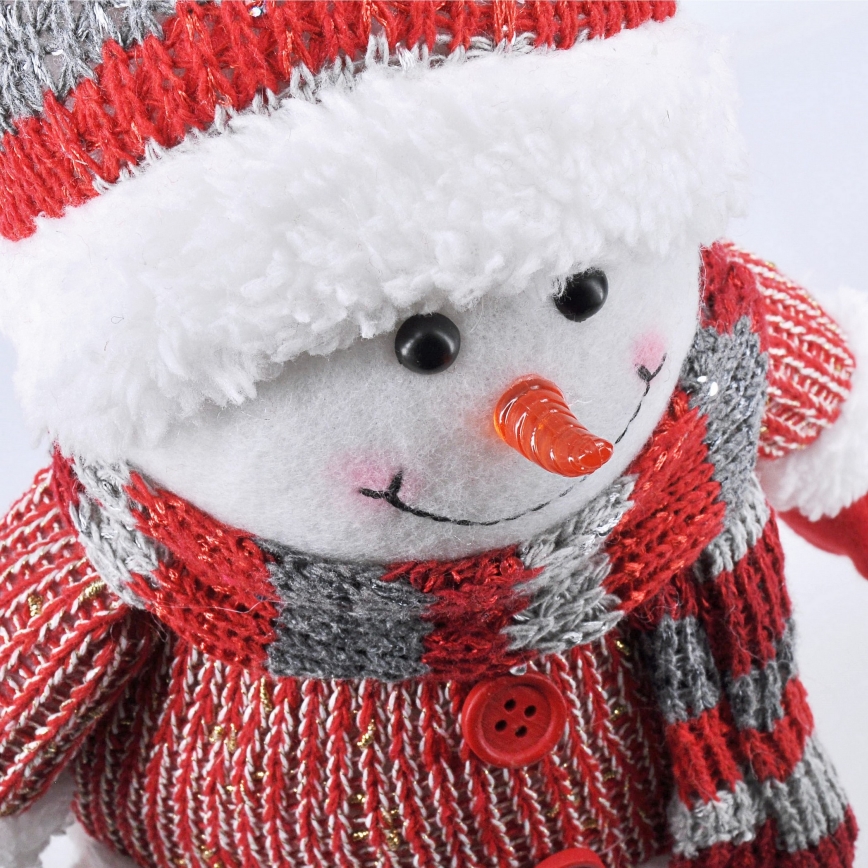 LED juldekoration LED/3xAA snögubbe