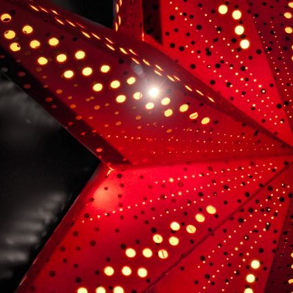 LED juldekoration LED/2xAA stjärna