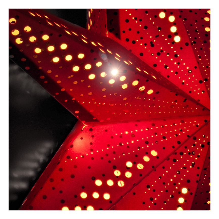 LED juldekoration LED/2xAA stjärna