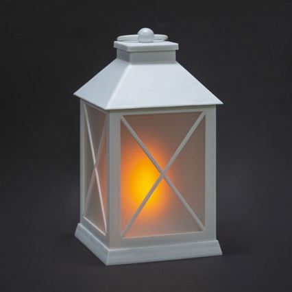 LED jullykta LED/2xAA varmvit