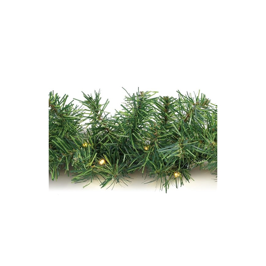 LED utomhus juldekoration GIRLANDA 80xLED/3xAA, 500 cm, IP44