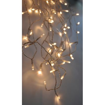 LED Utomhus Jul ljusgardin 120xLED/230V 3 m IP44