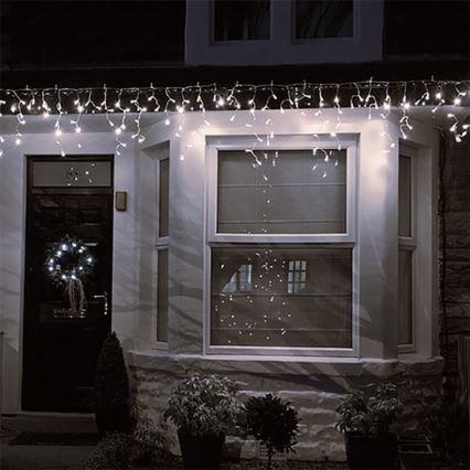 LED Utomhus Jul ljusgardin 120xLED/230V 3 m IP44