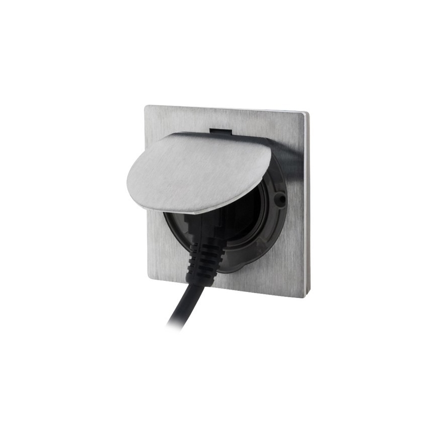 Utomhus infälld golvuttag IP55