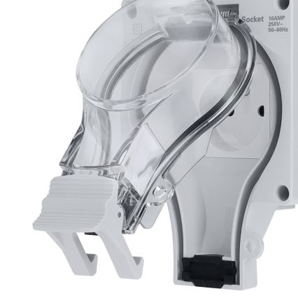 IP66-klassat uttag för fuktiga miljöer med inbyggd strömbrytare 230V/16A