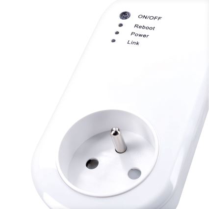 Smart kontakt with electricity consumption meter 230V Wi-Fi Tuya