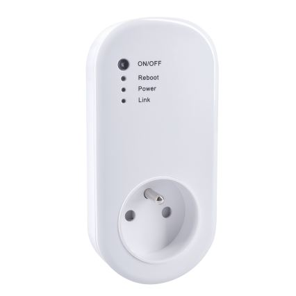 Smart kontakt with electricity consumption meter 230V Wi-Fi Tuya
