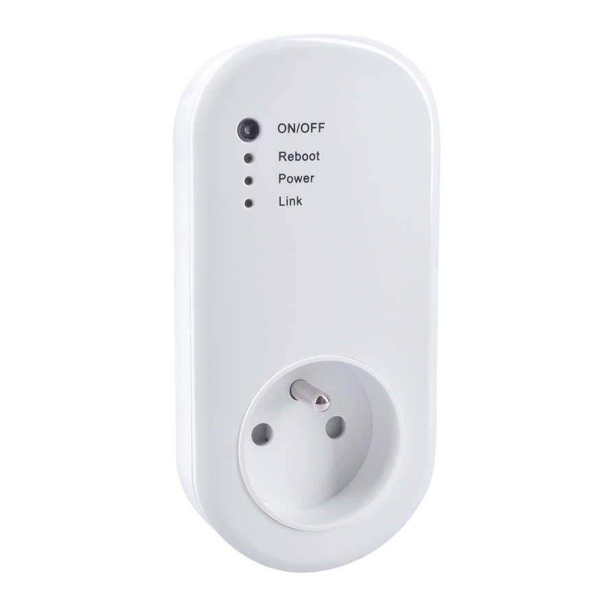 Smart kontakt with electricity consumption meter 230V Wi-Fi Tuya