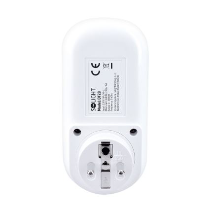 Smart kontakt with electricity consumption meter 230V Wi-Fi Tuya