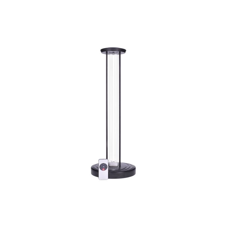 Bakteriedödande lampa UVC/100W/230V + fjärrkontroll 1x CR2025