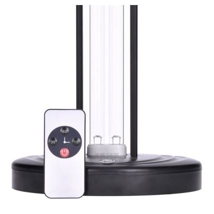 Bakteriedödande lampa UVC/100W/230V + fjärrkontroll 1x CR2025