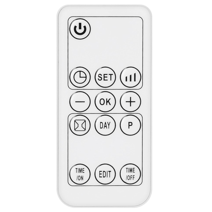 Bathroom keramiskt värmeelement 1000/2000W/230V IP22 + fjärrkontroll