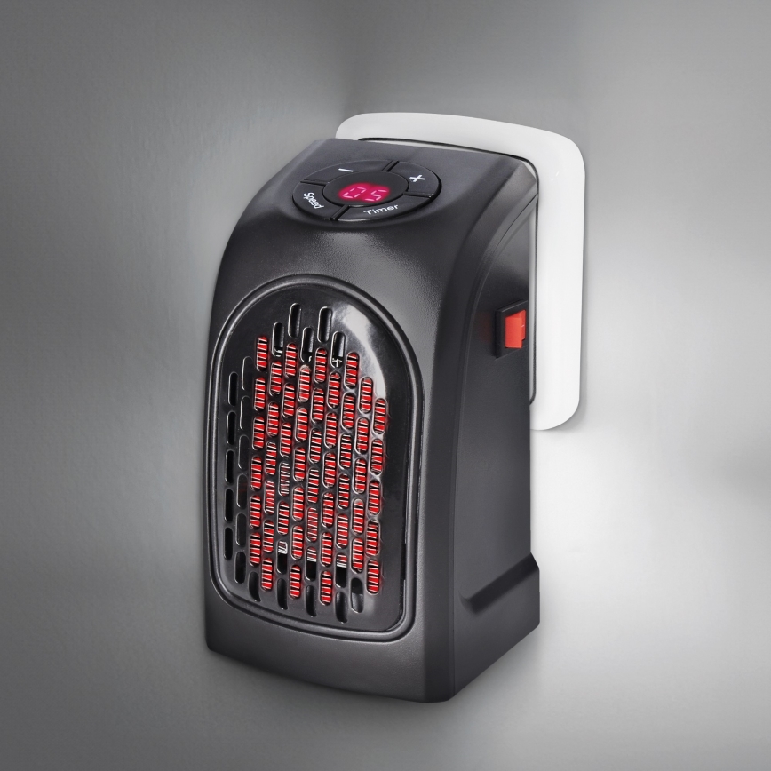 Mini uttag fläkt med en keramiskt värmeelement 350W/230V