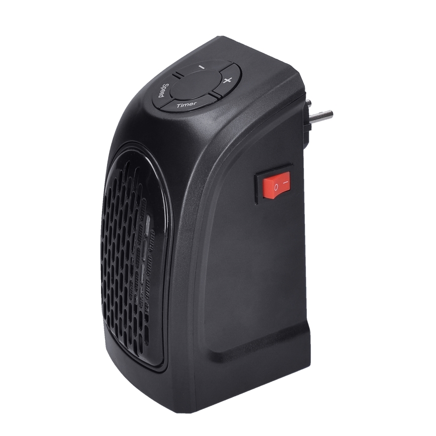 Mini uttag fläkt med en keramiskt värmeelement 350W/230V