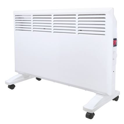 Varmluftskonvektor med termostat 2000W/230V IPX4