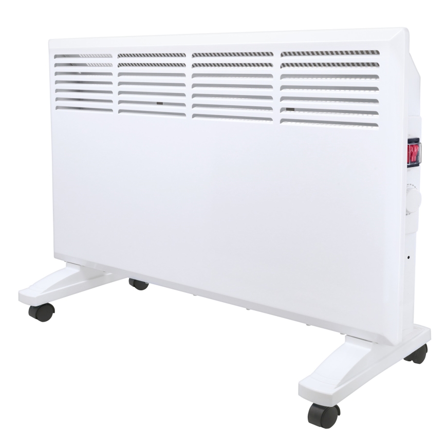 Varmluftskonvektor med termostat 2000W/230V IPX4