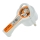 Solight P50 - Vinklad plug 230V/16A vit