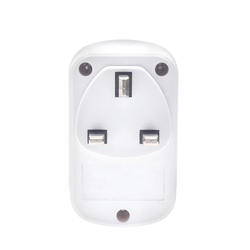 Reseadapter för UK 230V 2x USB-A + 1x USB-C