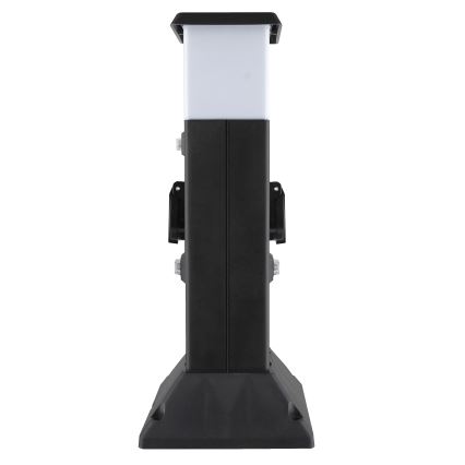 Utomhuslampa med 2 uttag 1xE14/15W/230V IP44 svart