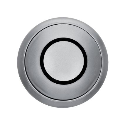 Uttagspelare för bordsskiva med Qi trådlös laddning 3x230V + 1xUSB-A + 1xUSB-C silver/svart