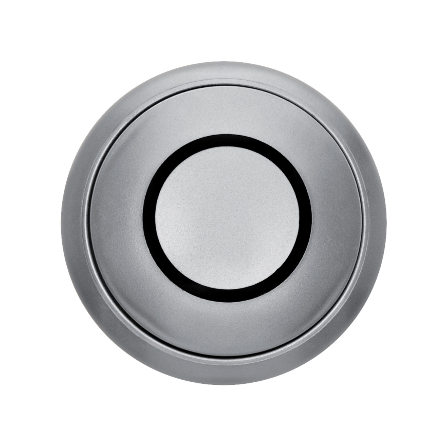 Uttagspelare för bordsskiva med Qi trådlös laddning 3x230V + 1xUSB-A + 1xUSB-C silver/svart