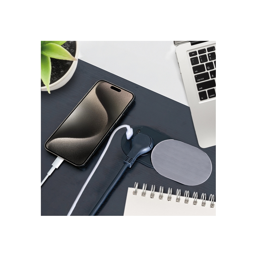Inbyggd uttag 1Z + USB A+C