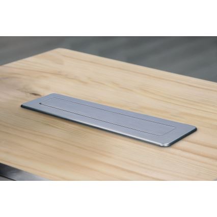 Uttagspelare för bordsskiva 3x230V + USB-A + USB-C