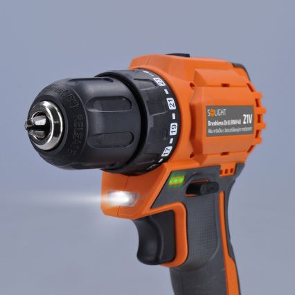 Sladdlös slagborr 2x2000mAh 21V