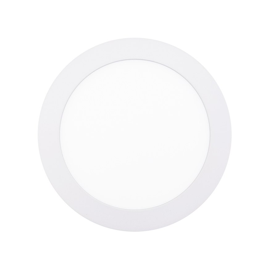 LED takarmatur LED/12W/230V 3000/4000/6000K Ø17 cm vit