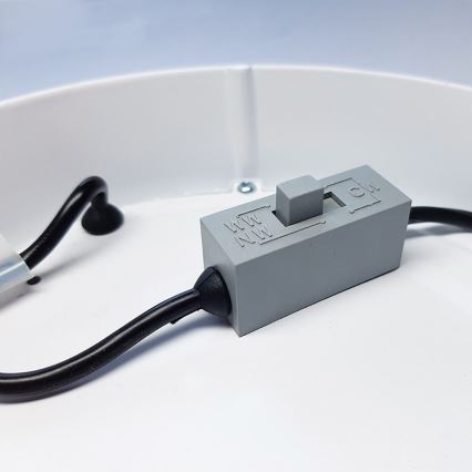 LED taklampa LED/12W/230V 3000/4000/6000K 17x17 cm vit