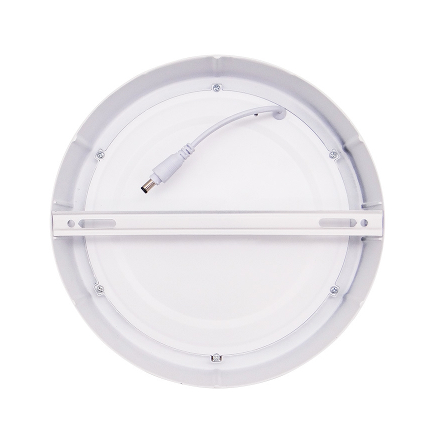 LED-taklampa 18W/230V 3000/4000/6000K Ø 22,5 cm vit