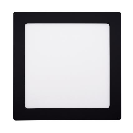 LED taklampa LED/18W/230V 3000/4000/6000K svart vinklat