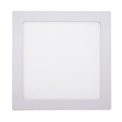 LED taklampa LED/18W/230V 3000/4000/6000K 22,5x22,5 cm vit