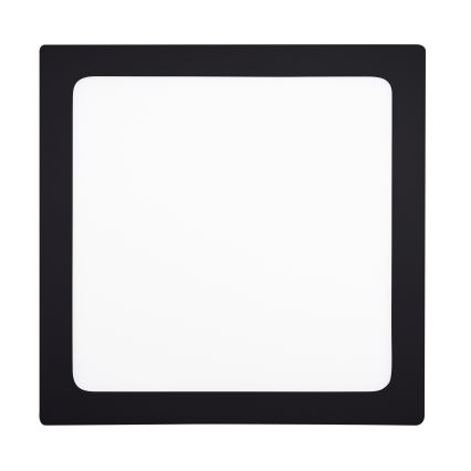 LED taklampa LED/24W/230V 3000/4000/6000K svart vinklat
