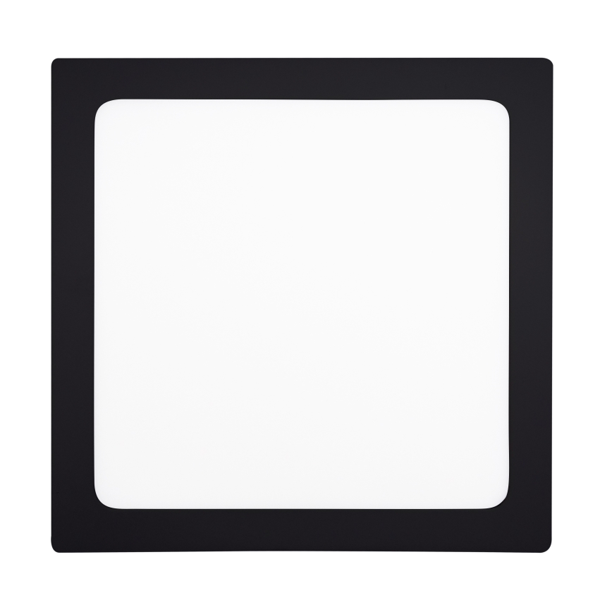 LED taklampa LED/24W/230V 3000/4000/6000K svart vinklat