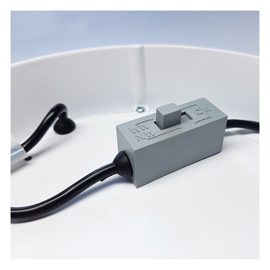 LED-taklampa LED/24W/230V 3000/4000/6000K 30x30 cm vit
